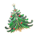 Maxbell Women Christmas Brooch Christmas Xmas Tree Brooch Enamel Pin Jewelry Gift