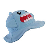 Maxbell Baby Cartoon Sun Visor Hat Cap Summer Beach Hat for Toddler Kids Shark 50cm