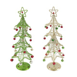 Maxbell Mini Table Top Christmas Tree Ornaments Chrismas Home Party Decoration Gold