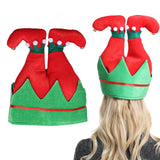 Maxbell Christmas Elf Hat Cute Xmas Holiday Party Costume Favors Gifts Accessories Red