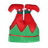 Maxbell Christmas Elf Hat Cute Xmas Holiday Party Costume Favors Gifts Accessories Red