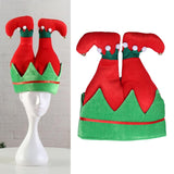 Maxbell Christmas Elf Hat Cute Xmas Holiday Party Costume Favors Gifts Accessories Red