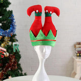 Maxbell Christmas Elf Hat Cute Xmas Holiday Party Costume Favors Gifts Accessories Red