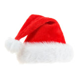 Maxbell Plush Santa Father Christmas Hat Xmas Costume Fancy Dress Party Supply