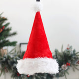 Maxbell Plush Santa Father Christmas Hat Xmas Costume Fancy Dress Party Supply