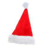 Maxbell Plush Santa Father Christmas Hat Xmas Costume Fancy Dress Party Supply