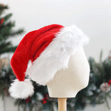 Maxbell Plush Santa Father Christmas Hat Xmas Costume Fancy Dress Party Supply