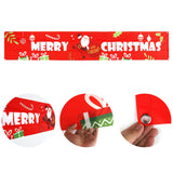 Maxbell Holiday Christmas Party Banner Outdoor Garden Wall Decorations Santa