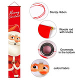 Maxbell Merry Christmas Party Banner Outdoor Indoor Home Decor Banner Xmas ML01