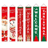 Maxbell Merry Christmas Party Banner Outdoor Indoor Home Decor Banner Xmas ML01