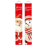 Maxbell Merry Christmas Party Banner Outdoor Indoor Home Decor Banner Xmas ML01