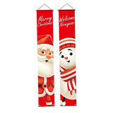 Maxbell Merry Christmas Party Banner Outdoor Indoor Home Decor Banner Xmas ML01