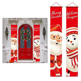 Maxbell Merry Christmas Party Banner Outdoor Indoor Home Decor Banner Xmas ML01