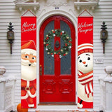 Maxbell Merry Christmas Party Banner Outdoor Indoor Home Decor Banner Xmas ML01