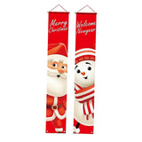 Maxbell Merry Christmas Party Banner Outdoor Indoor Home Decor Banner Xmas ML01