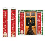 Maxbell Merry Christmas Party Banner Outdoor Indoor Home Decor Banner Xmas ML02