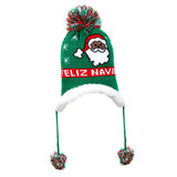 Maxbell Baby Knit Hat Christmas Tree, Santa Clause, Crochet Knit Beanie Green Santa