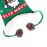 Maxbell Baby Knit Hat Christmas Tree, Santa Clause, Crochet Knit Beanie Green Santa