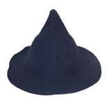 Maxbell Halloween Witch Hat Modern Knitting Cap Party Outfit Accessories Navy