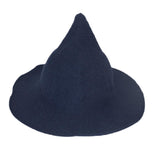 Maxbell Halloween Witch Hat Modern Knitting Cap Party Outfit Accessories Navy