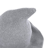 Maxbell Halloween Witch Hat Modern Knitting Cap Party Outfit Accessories Light grey