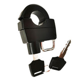 Maxbell Motorcycle Helmet Lock Security Padlock 7/8" 22-26mm Handlebar w/ Keys