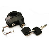 Maxbell Motorcycle Helmet Lock Security Padlock 7/8" 22-26mm Handlebar w/ Keys