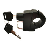 Maxbell Motorcycle Helmet Lock Security Padlock 7/8" 22-26mm Handlebar w/ Keys