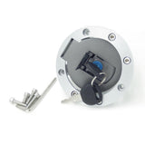 Maxbell Motorcycle Helmet Lock Security Padlock 7/8" 22-26mm Handlebar w/ Keys