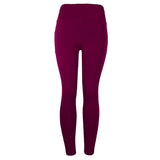 Maxbell Workout Leggings Gym Sportswear Yoga Pants Fitness Tights Trouser Red L