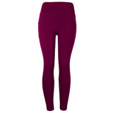 Maxbell Workout Leggings Gym Sportswear Yoga Pants Fitness Tights Trouser Red L