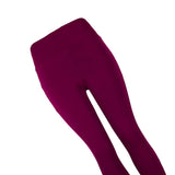 Maxbell Workout Leggings Gym Sportswear Yoga Pants Fitness Tights Trouser Red L