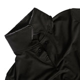 Maxbell Men's Adult Disco Costume 1980s Disco Singer Clothing for Halloween Party XL