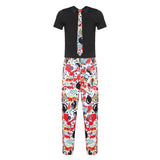 Maxbell Men's Adult Disco Costume 1980s Disco Singer Clothing for Halloween Party XL