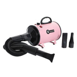 Maxbell Dog Dryer Adjustable Speed Dog Pet Hair Dryer Pet Dog Grooming Blower Pink