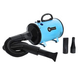 Maxbell Dog Dryer Adjustable Speed Dog Pet Hair Dryer Pet Dog Grooming Blower Blue