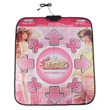 Maxbell Light Up Dance Mat Arcade Style Dance Games Built in Music Tracks Pink