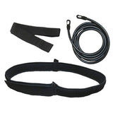 Maxbell Swim Bungee Training Belt Swimming Resistance Safety Leash Exerciser  Black