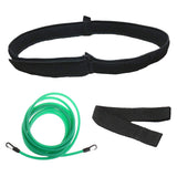 Maxbell Swim Bungee Training Belt Swimming Resistance Safety Leash Exerciser  Green