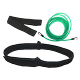 Maxbell Swim Bungee Training Belt Swimming Resistance Safety Leash Exerciser  Green