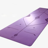 Maxbell Posture Line Designed Yoga Mat for Fitness Yoga Pilates Purple