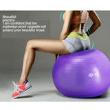 Maxbell Yoga Ball Fitness Ball Slimming Explosion-Proof Balance Ball Purple 55cm