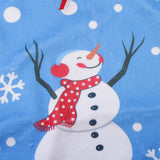 Maxbell Christmas Tree Skirt Fabric Plush Snowman Mat for Christmas Tree Decor 77cm