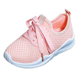 Maxbell Kids Running Sneakers Summer Sport Shoes Lightweight Breathable pink 35