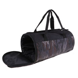 Maxbell Waterproof Yoga Duffel Bag Sport Travel Pack with Shoes Compartment Black