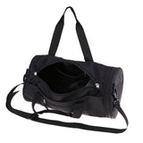 Maxbell Waterproof Yoga Duffel Bag Sport Travel Pack with Shoes Compartment Black