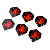 Maxbell 6Pcs Standard Shape Dart Flights Tail Accessories Supplies for Dart Games P