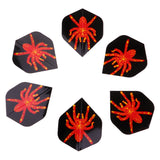 Maxbell 6Pcs Standard Shape Dart Flights Tail Accessories Supplies for Dart Games P