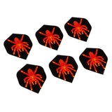 Maxbell 6Pcs Standard Shape Dart Flights Tail Accessories Supplies for Dart Games P