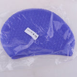 Maxbell Elastic Silicone Hair Protect Swimming Hat Long Hair Cap for Women Blue